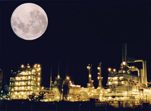 pictures of refineries